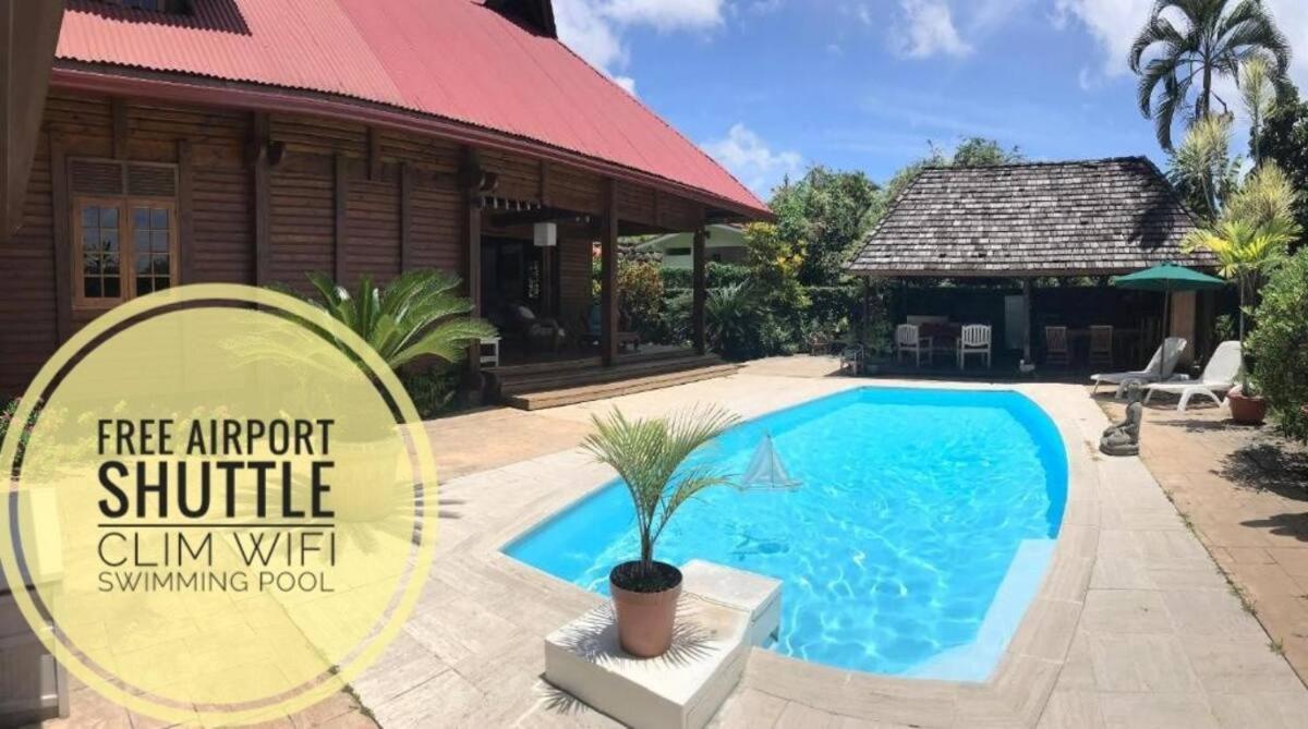 Chalet Ohana, Airport Family House Faaa Exterior photo